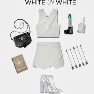 White-on-White